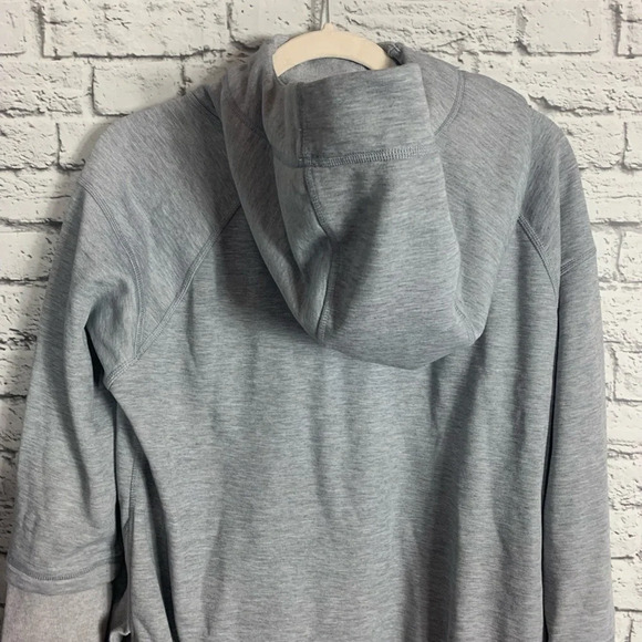Indygena Women’s Grey Hooded Pullover Tunic Sweater Size Medium  Athleisure - Picture 10 of 15